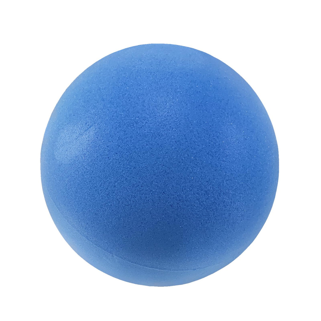 Ganjiang 7-Inch Soft Foam Ball for Indoor Play – Quiet, Bounces Low, Blue