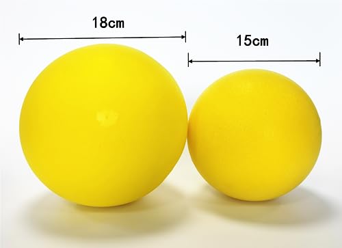 Ganjiang 7-Inch Soft Foam Ball – Quiet Indoor Kickball, Dodgeball & More