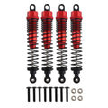 GDOOL 4-Pack Adjustable RC Shock Absorbers 108mm Aluminum Alloy for 1/10 HSP Volcano Trucks