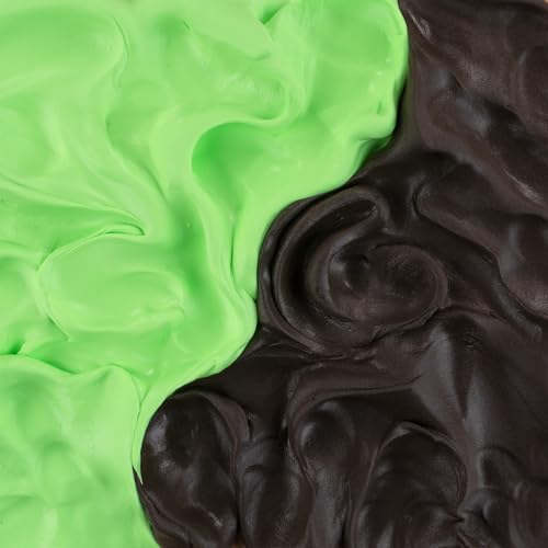 Geladough Mint & Chocolate Scented Butter Cloud Dough – Non-Sticky Sensory Putty with Mix-Ins (180g)