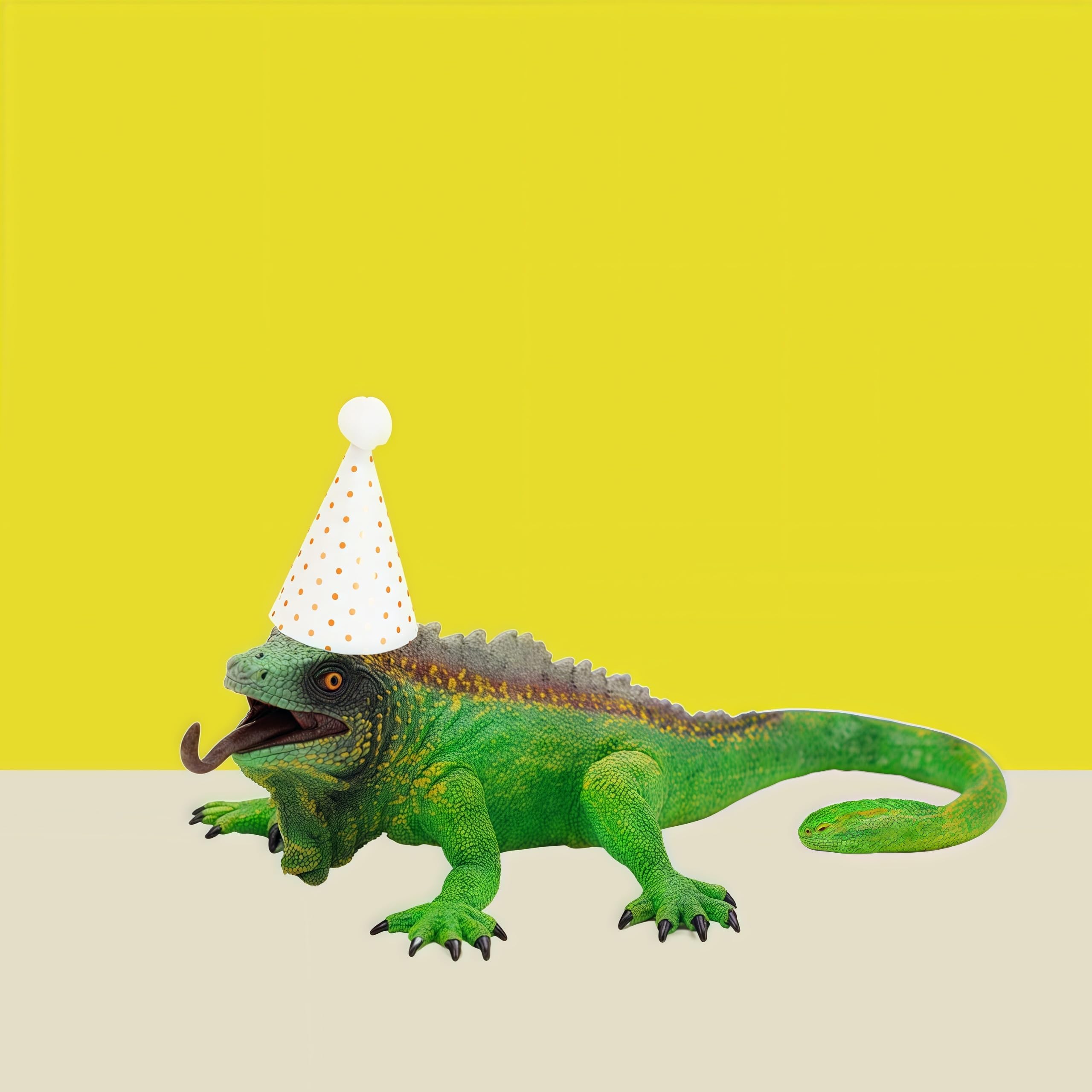 Gemini&Genius 11" Realistic Bearded Dragon Figurine – Hand-Painted Lizard Toy for Collectors, Pranks, and Display