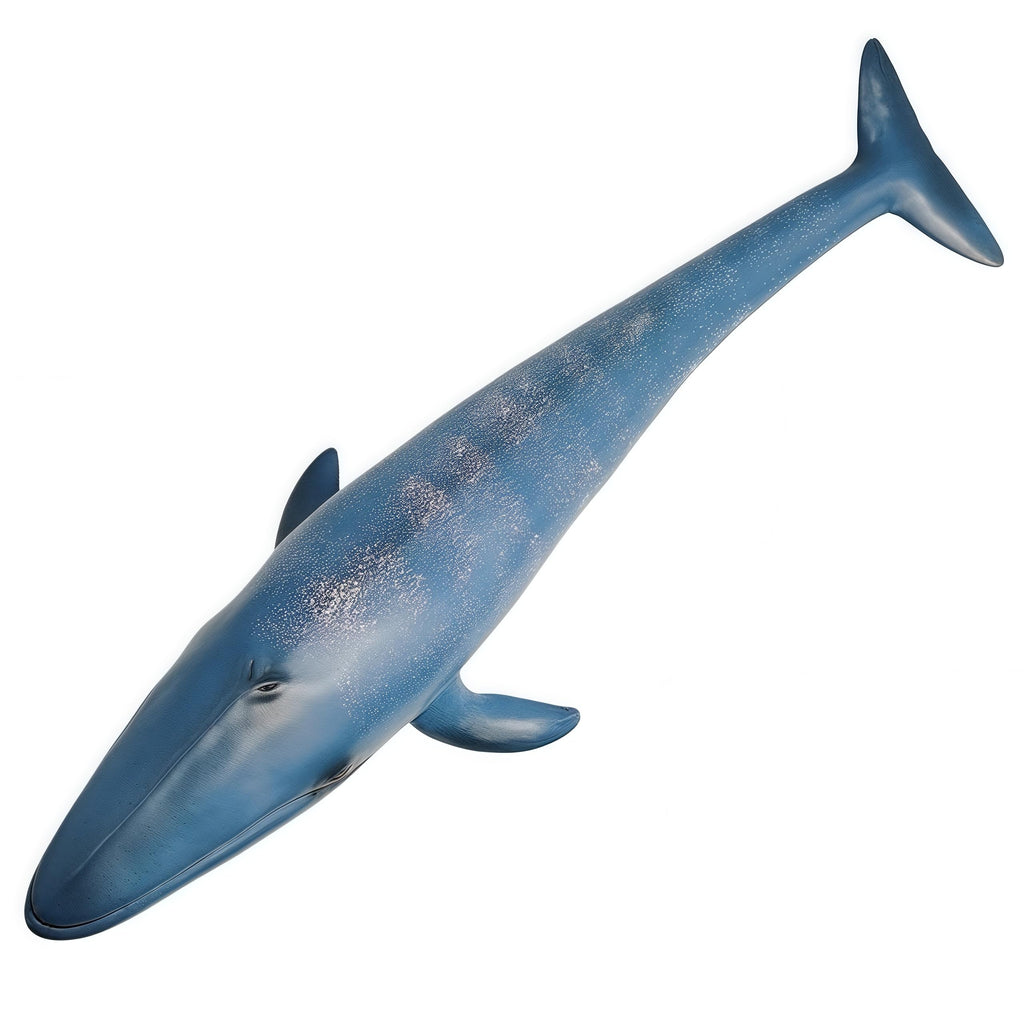 Gemini&Genius Blue Whale Action Figure – Realistic Hand-Painted Soft PVC Ocean Toy for Kids & Collectors
