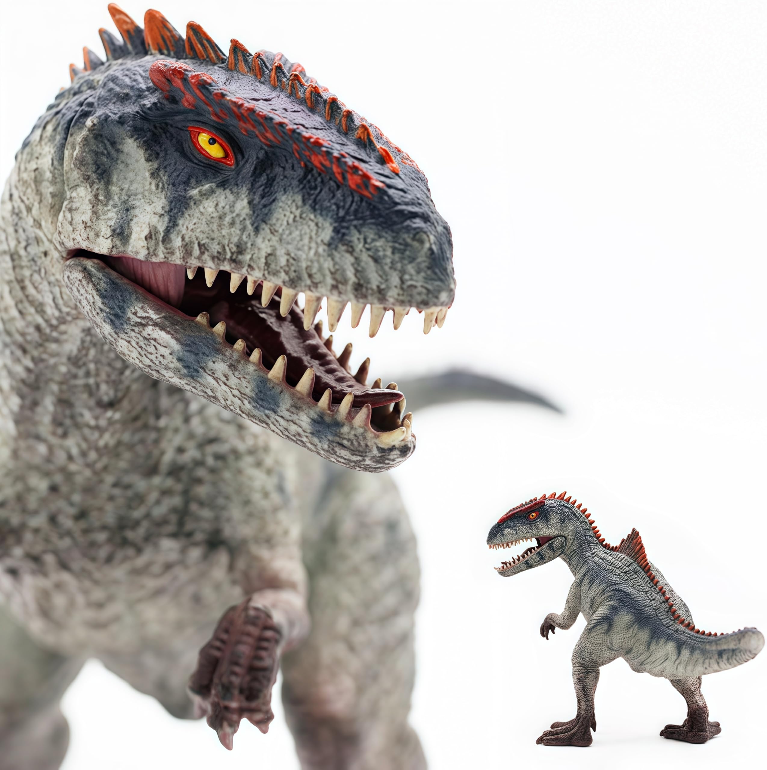 Gemini&Genius Giganotosaurus Dinosaur Toy – Movable Jaw, Hand-Painted, Realistic Action Figure for Kids and Collectors