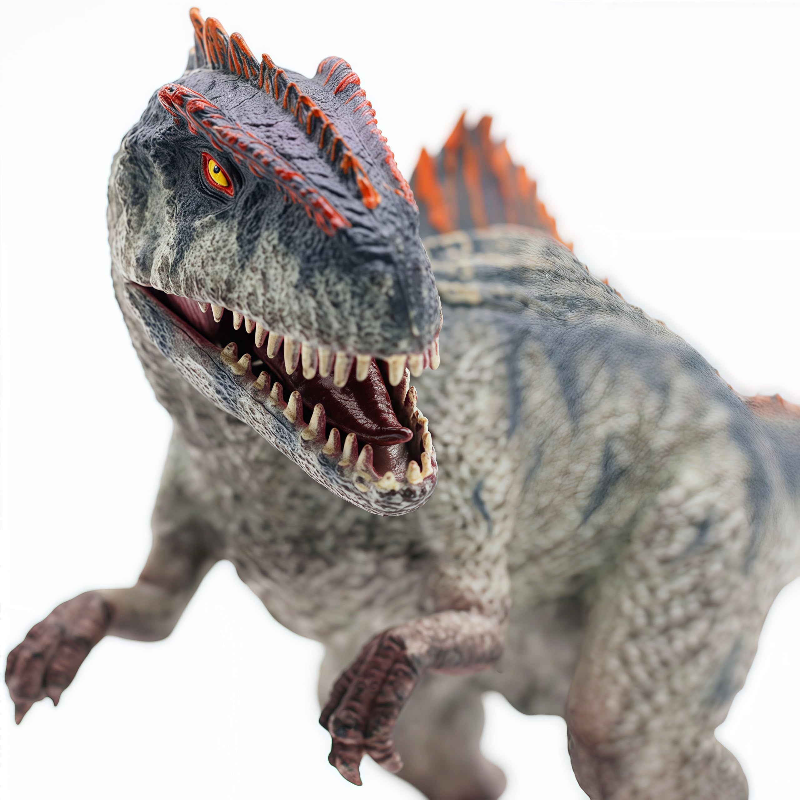 Gemini&Genius Giganotosaurus Dinosaur Toy – Movable Jaw, Hand-Painted, Realistic Action Figure for Kids and Collectors