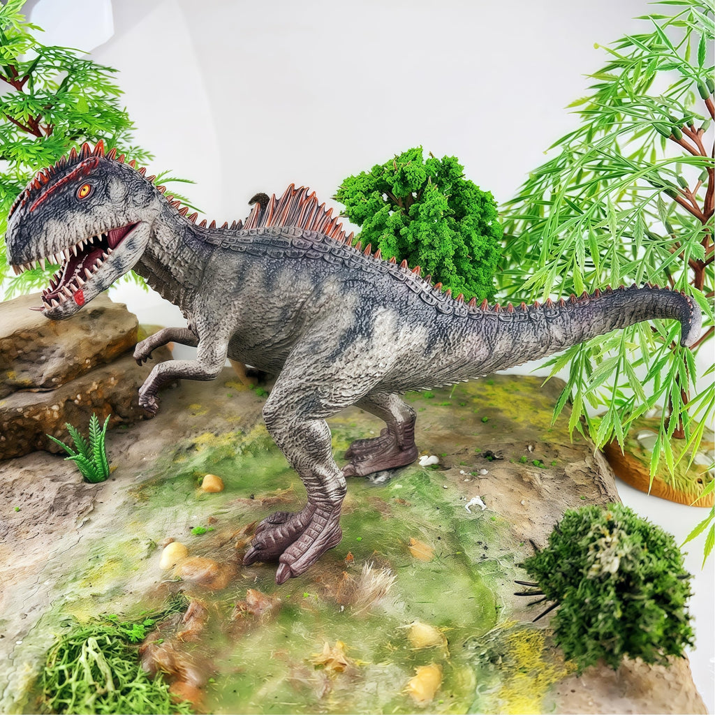 Gemini&Genius Giganotosaurus Dinosaur Toy – Movable Jaw, Hand-Painted, Realistic Action Figure for Kids and Collectors