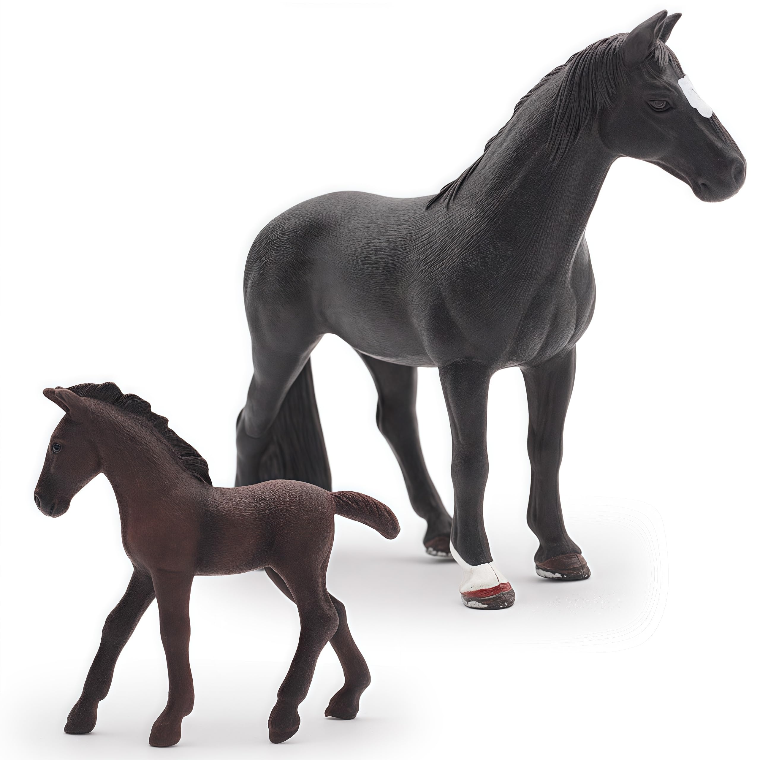 Gemini&Genius Horse Toy Set – Realistic Farm Animal Figures for Kids, Party Favors and Birthday Gifts