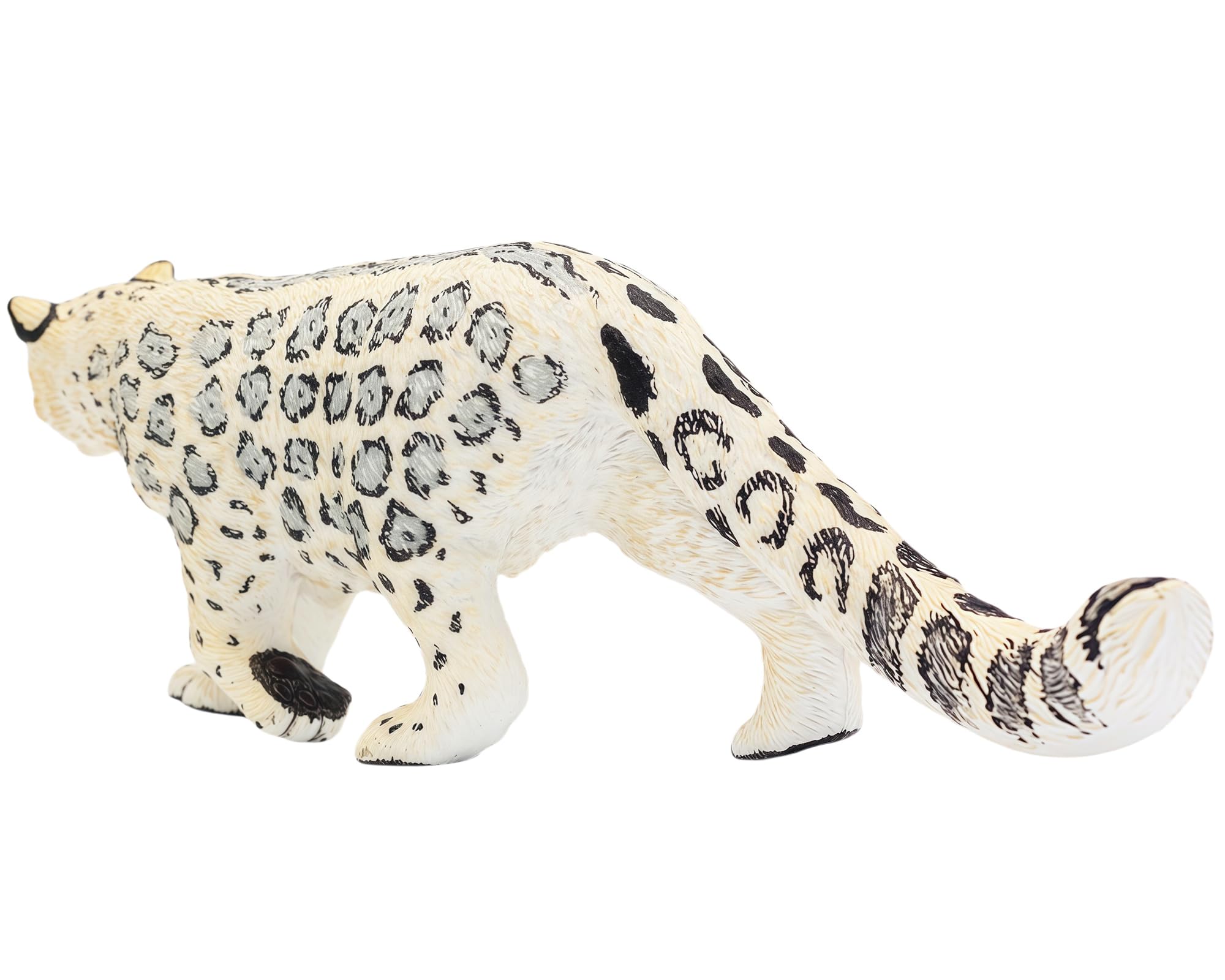 Gemini&Genius Leopard Figurine: Hand-Painted Animal Toy, Cake Topper, and Room Decor for Kids