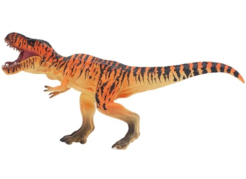 Gemini&Genius Realistic T-Rex Dinosaur Toy – Hand-Painted Movable Jaw Figurine for Kids