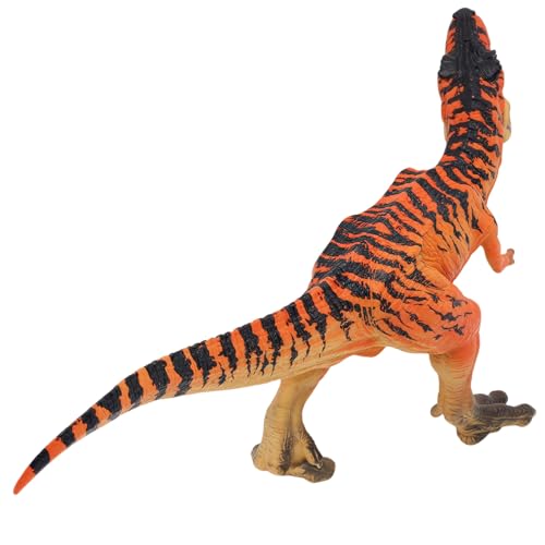 Gemini&Genius Realistic T-Rex Dinosaur Toy – Hand-Painted Movable Jaw Figurine for Kids