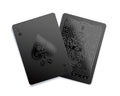Gent Supply Co. Day of the Dead Black Waterproof Plastic Playing Cards – 54-Card Deck
