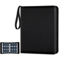 GERMUN 900-Pocket Trading Card Binder - 9-Pocket Carbon Black, for MTG, Baseball Cards, Kids