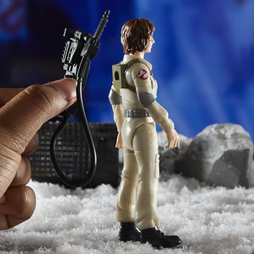 Ghostbusters Fright Features Phoebe Spengler Action Figure with Stretchy Bonesy Ghost and Proton Pack