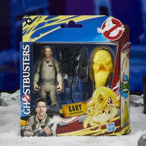 Ghostbusters Gary Grooberson Action Figure with Stretchy Pukey Ghost and Proton Pack Accessory