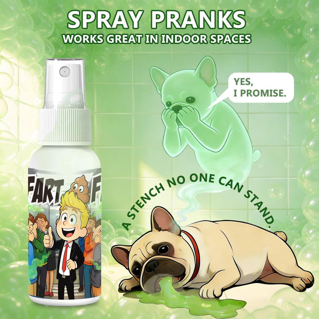 GIIOASA Extra Strong Fart Spray Prank – Long Lasting Stinky Bomb, Non-Toxic, 1oz Pocket Gag Gift for Adults & Kids