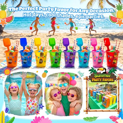 GINMIC Kids Sunglasses Party Favors, 16 Pack with UV400 Protection