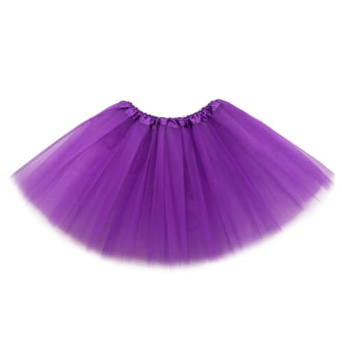 Gionforsy Women's Spirit Day Accessories Set – Tutu Dress, Pom Pom Headband, Sunglasses & 5 Necklaces