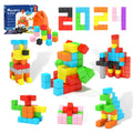 Girigi 40-Piece Magnetic Building Blocks for Toddlers – STEM Sensory Toy for Ages 3-8