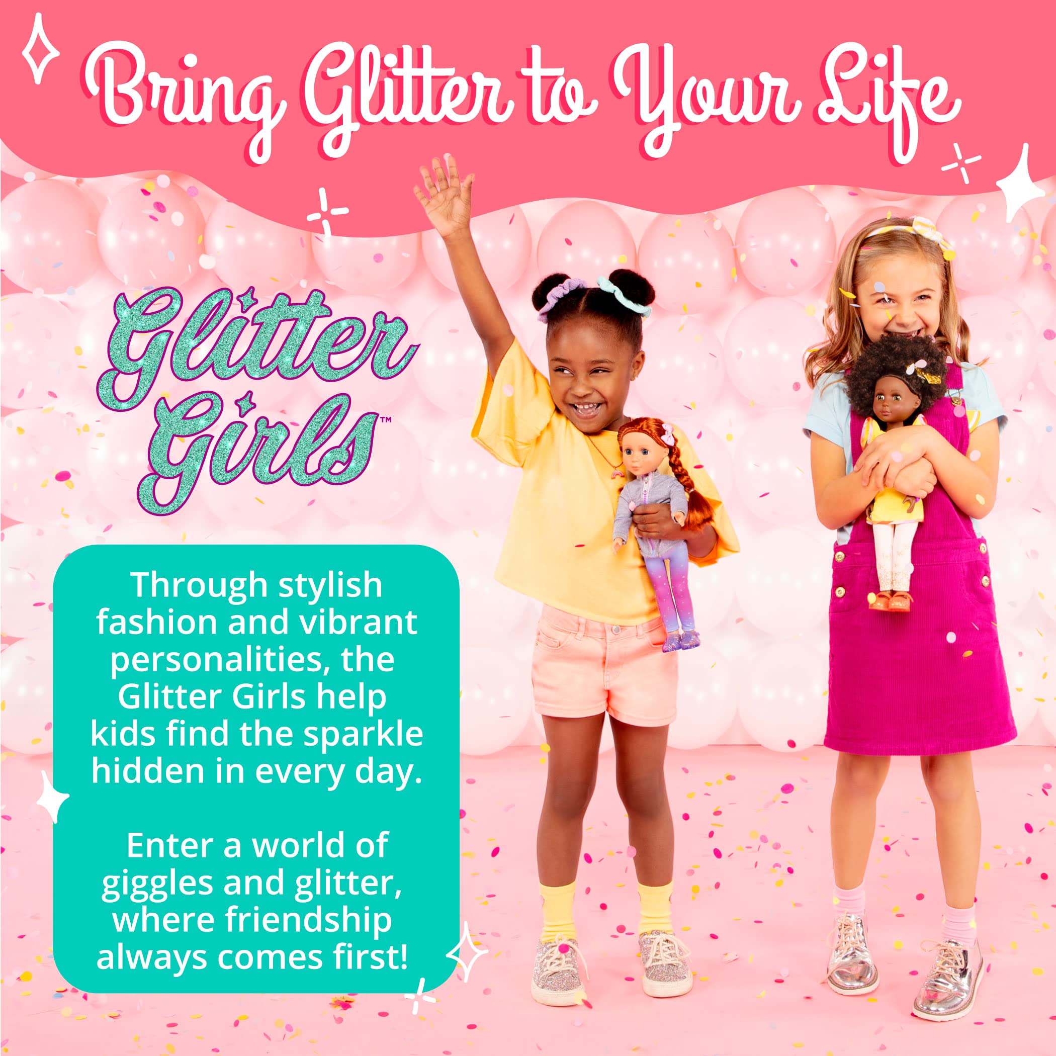 Glitter Girls What A Surprise! Deluxe Birthday Party Doll Outfit for 14-Inch Dolls
