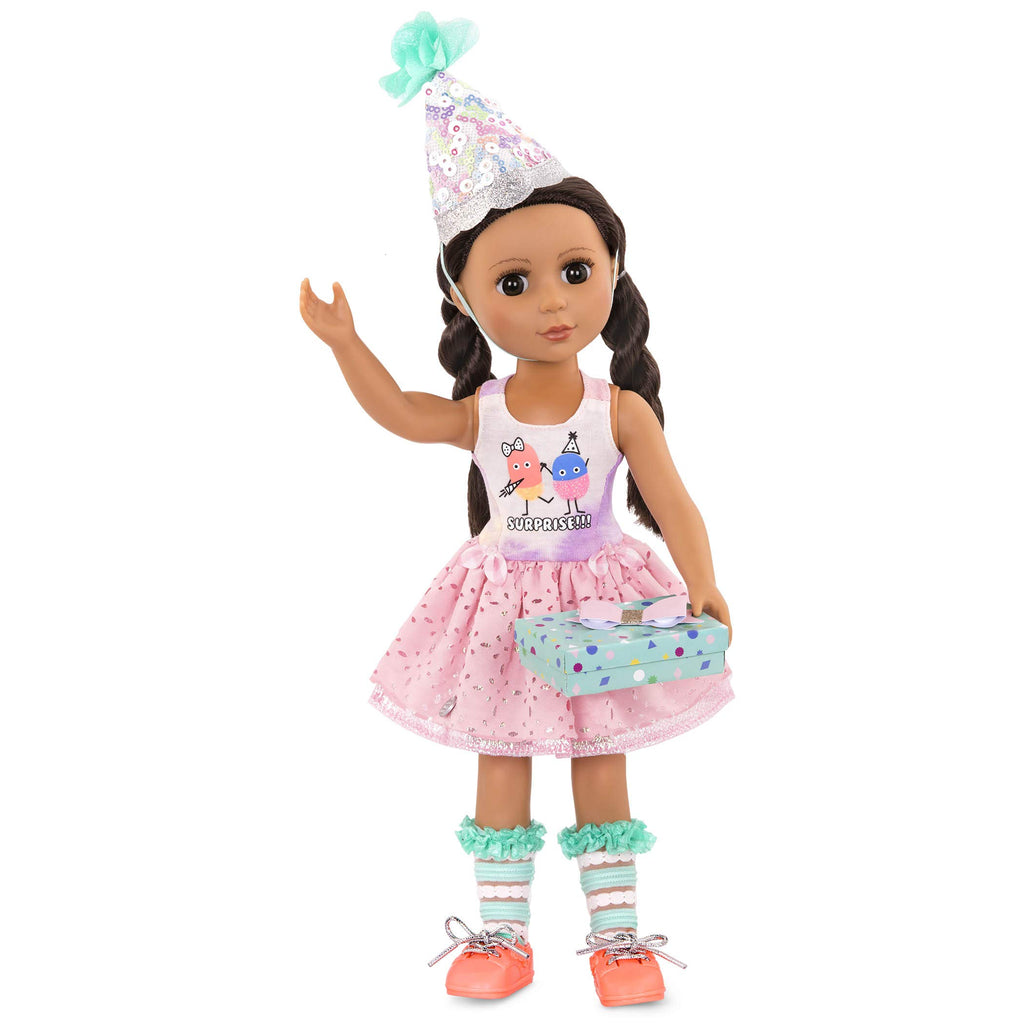 Glitter Girls What A Surprise! Deluxe Birthday Party Doll Outfit for 14-Inch Dolls