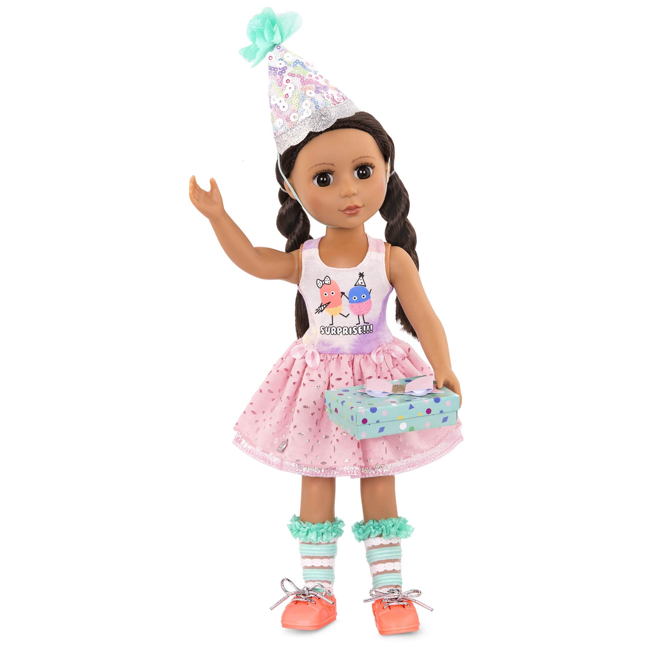 Glitter Girls What A Surprise! Deluxe Birthday Party Doll Outfit for 14-Inch Dolls