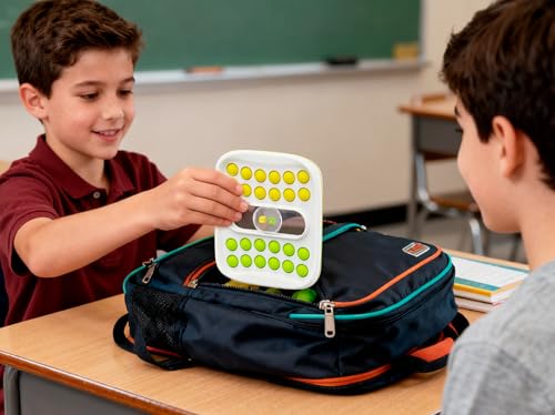 GoBene Math Pop It Dice Game – 2-Player Bubble Pop It Fun for Kids Ages 4-9