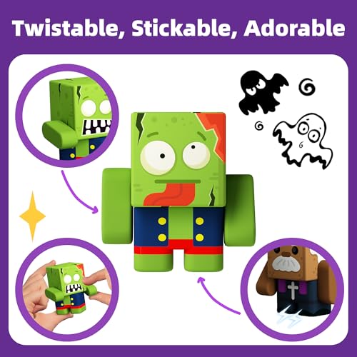 GobiDex 8-Piece Magnetic Figures Playset – Rotatable Monster & Character Toys for Kids