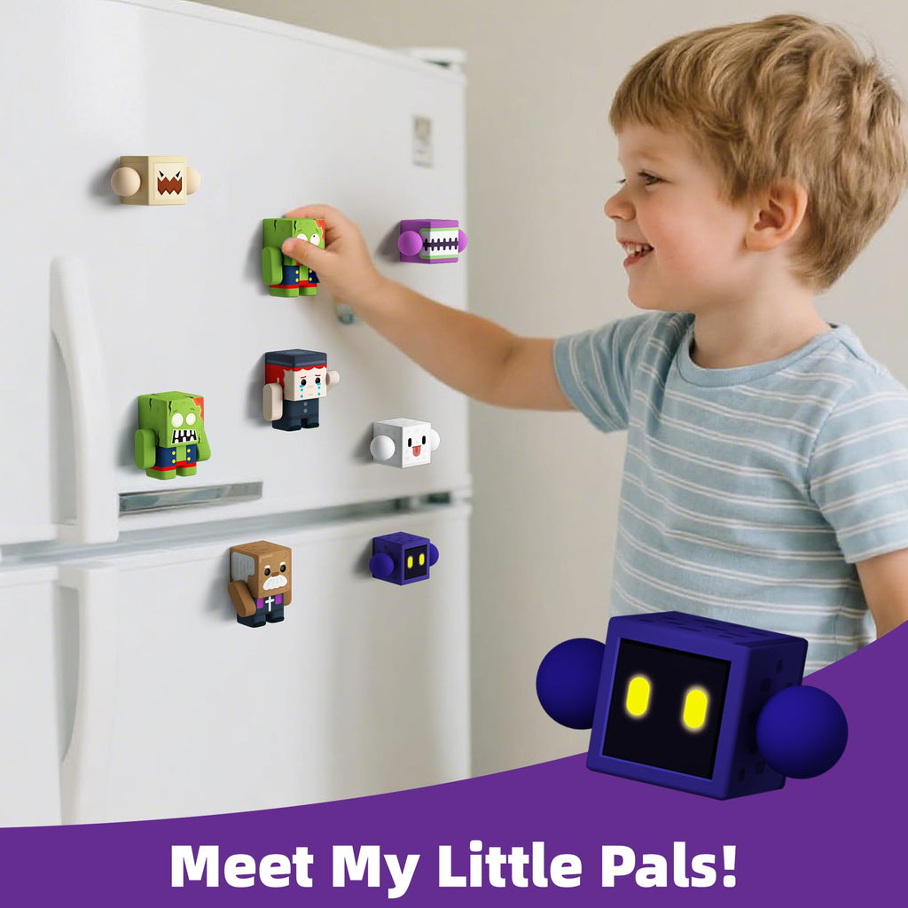 GobiDex 8-Piece Magnetic Figures Playset – Rotatable Monster & Character Toys for Kids