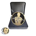 Gold-Plated Funny Decision Coin – Heads I Get Tail, Tails I Get Head Prank Gift for Couples