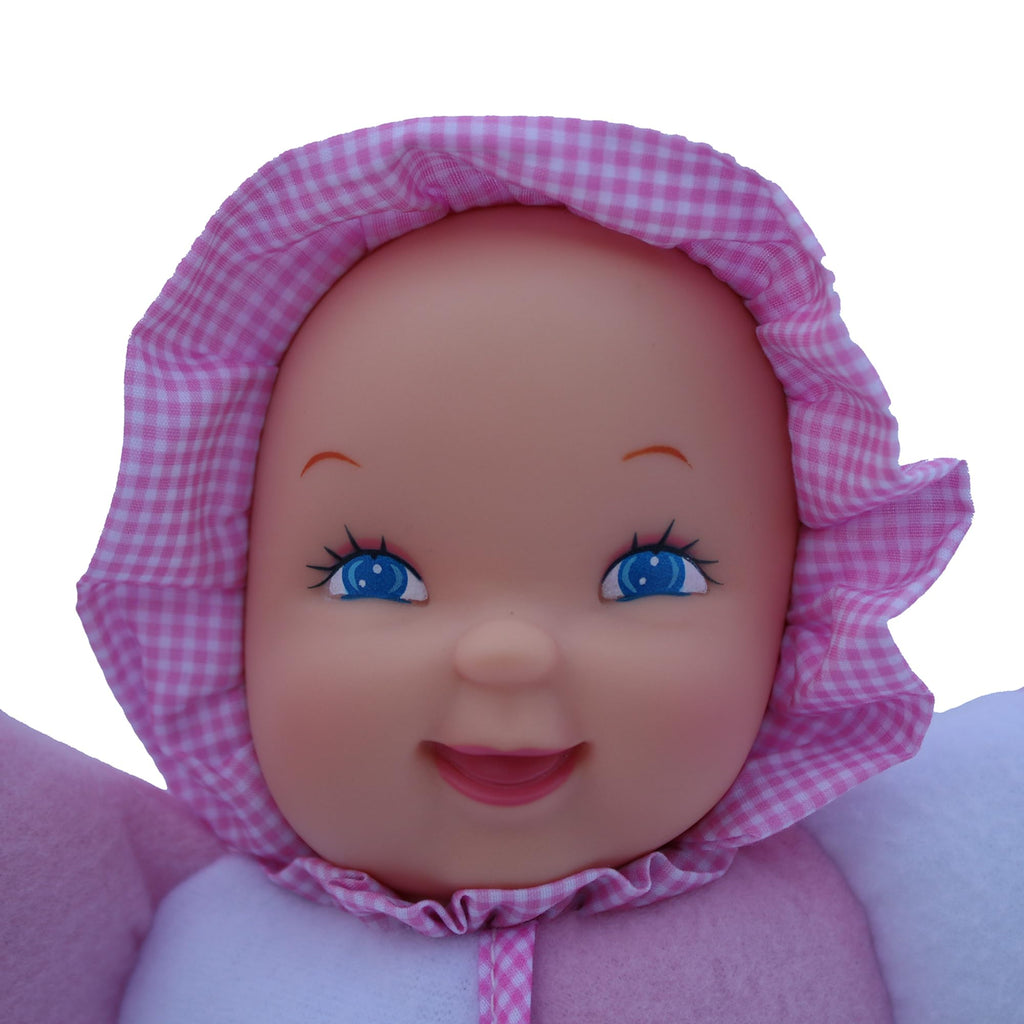 Goldberger Baby's First: 11" Soft & Snuggle Butterfly Doll - Machine Washable, Safe for Infants 0+ Months