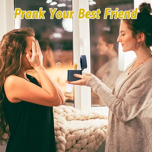 Golden 3-Pack Middle Finger Pop-Up Prank Box - Hilarious Surprise Gift for Adults