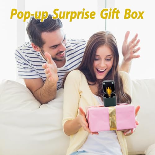 Golden 3-Pack Middle Finger Pop-Up Prank Box - Hilarious Surprise Gift for Adults