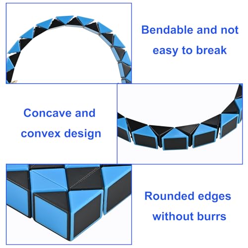 GOLDGE 28-Pack Mini Cube Puzzle Fidget Toys - Bulk Party Favors for Kids, Travel Toys, Classroom Treasure Box