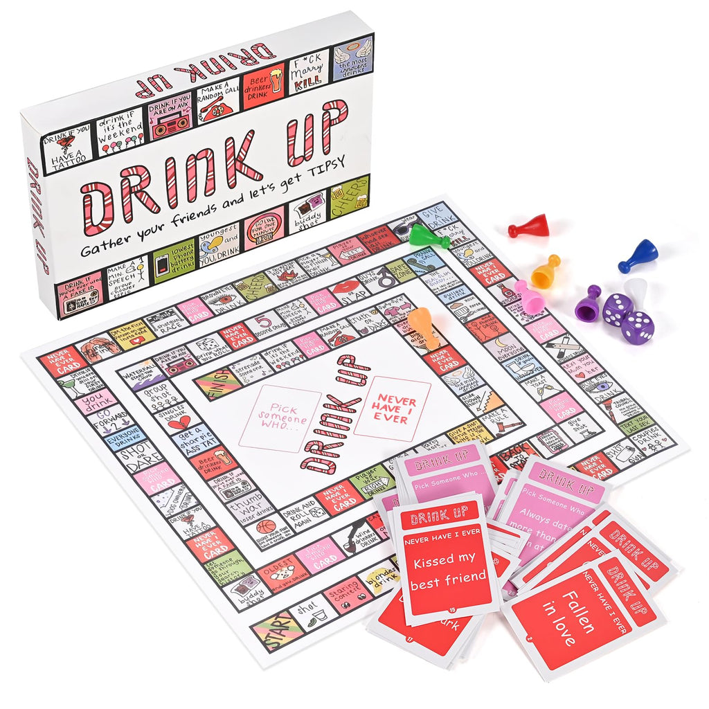 GOLDGE Interactive Party Board Game Mat – Fun for 2–8 Players, Family & Adult Gatherings (First Edition)