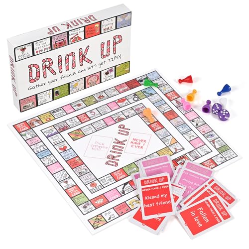 GOLDGE Interactive Party Board Game Mat – Fun for 2–8 Players, Family & Adult Gatherings (First Edition)