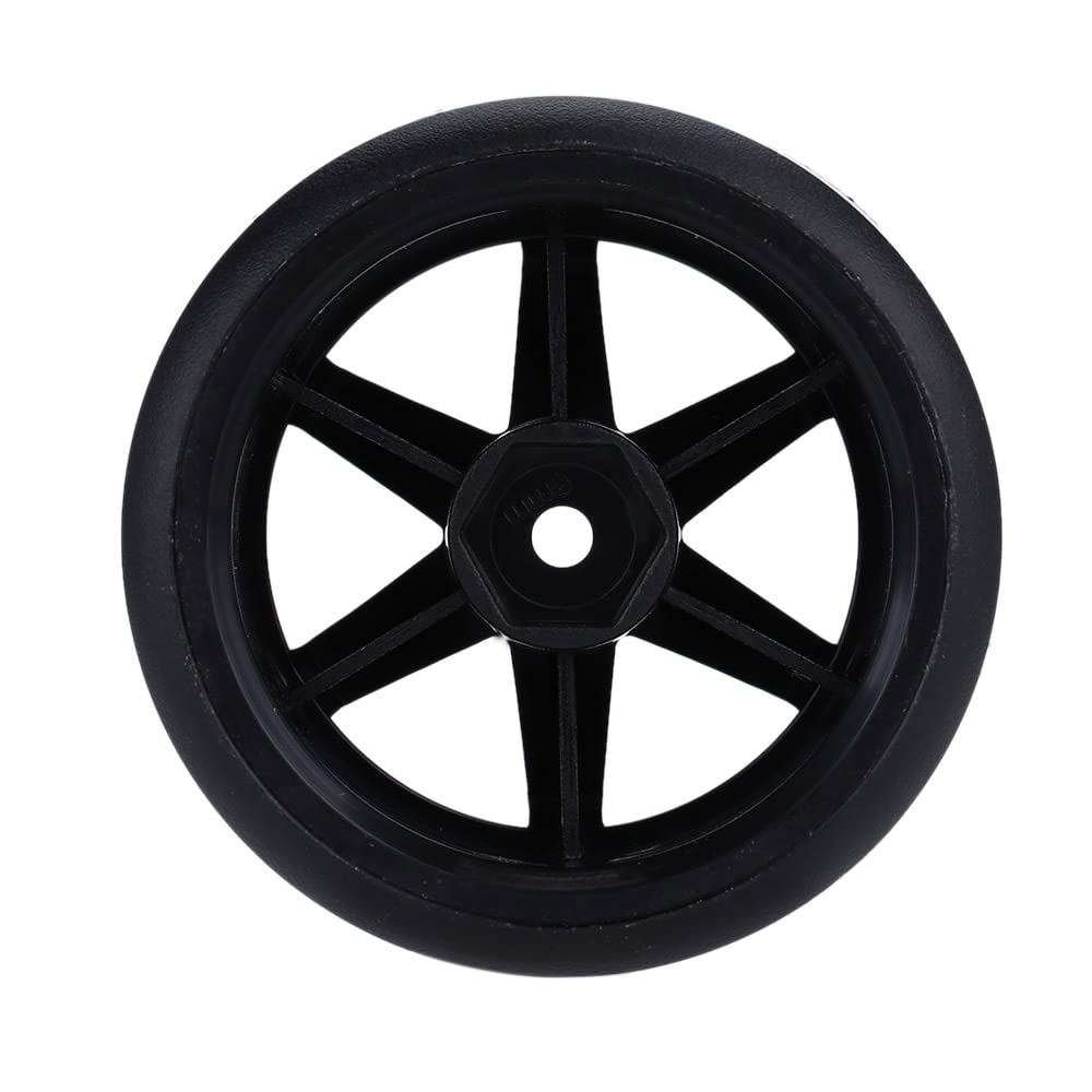 GoolRC 1/10 Drift Car Tires Hard Tyre Replacement Set of 4 (Black) - Fits Traxxas HSP Tamiya HPI Kyosho