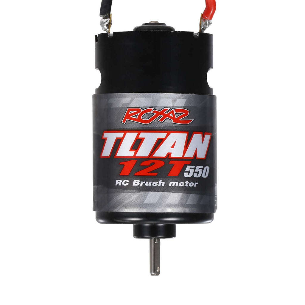 GoolRC 550 12T Brushed Motor with Integrated Fan for 1/10 RC Off-Road Cars