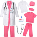 Gorkonpy Kids Doctor Costume – Lab Coat for Toddlers, Boys & Girls, Halloween Dress-Up