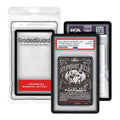 GradedGuard PSA Card Slab Protector Case – Impact-Resistant TPU Holder for Standard PSA Graded Cards, Drop & Scratch Proof, Stackable (Black)