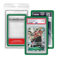 GradedGuard PSA Card Slab Protector Case – Impact Resistant TPU Holder for Standard PSA Graded Cards (Green)