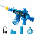 GRANTLEY Rechargeable Electric Water Gun – 32ft Automatic Blaster for Kids & Adults (Blue)