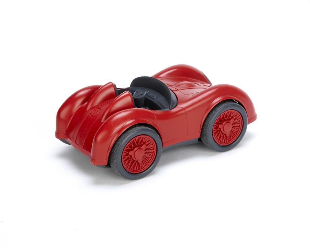 Green Toys Race Car in Red: Eco-Friendly, Recycled Plastic Toy