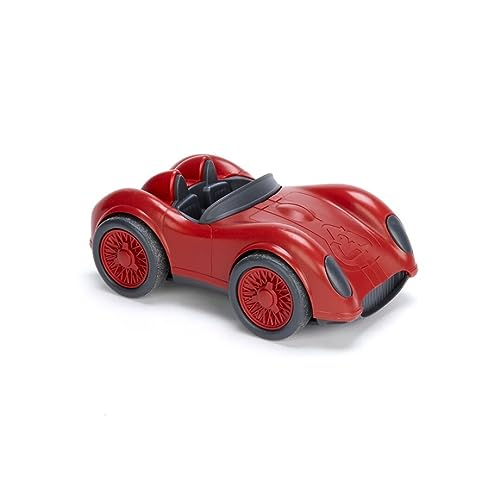 Green Toys Race Car in Red: Eco-Friendly, Recycled Plastic Toy