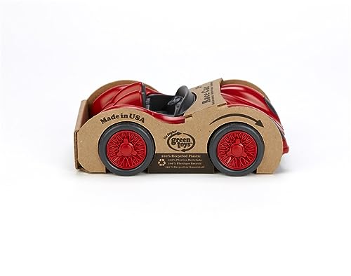 Green Toys Race Car in Red: Eco-Friendly, Recycled Plastic Toy