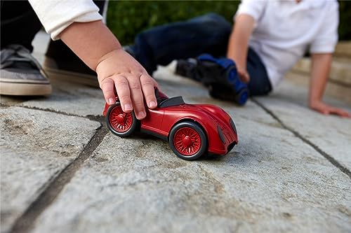 Green Toys Race Car in Red: Eco-Friendly, Recycled Plastic Toy