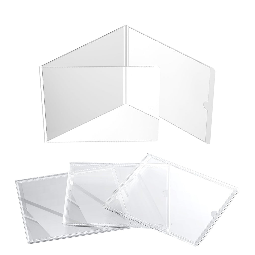 GRKNOA Protective Sleeves for Large Mahjong Cards (2025-2026) - 4 Pack