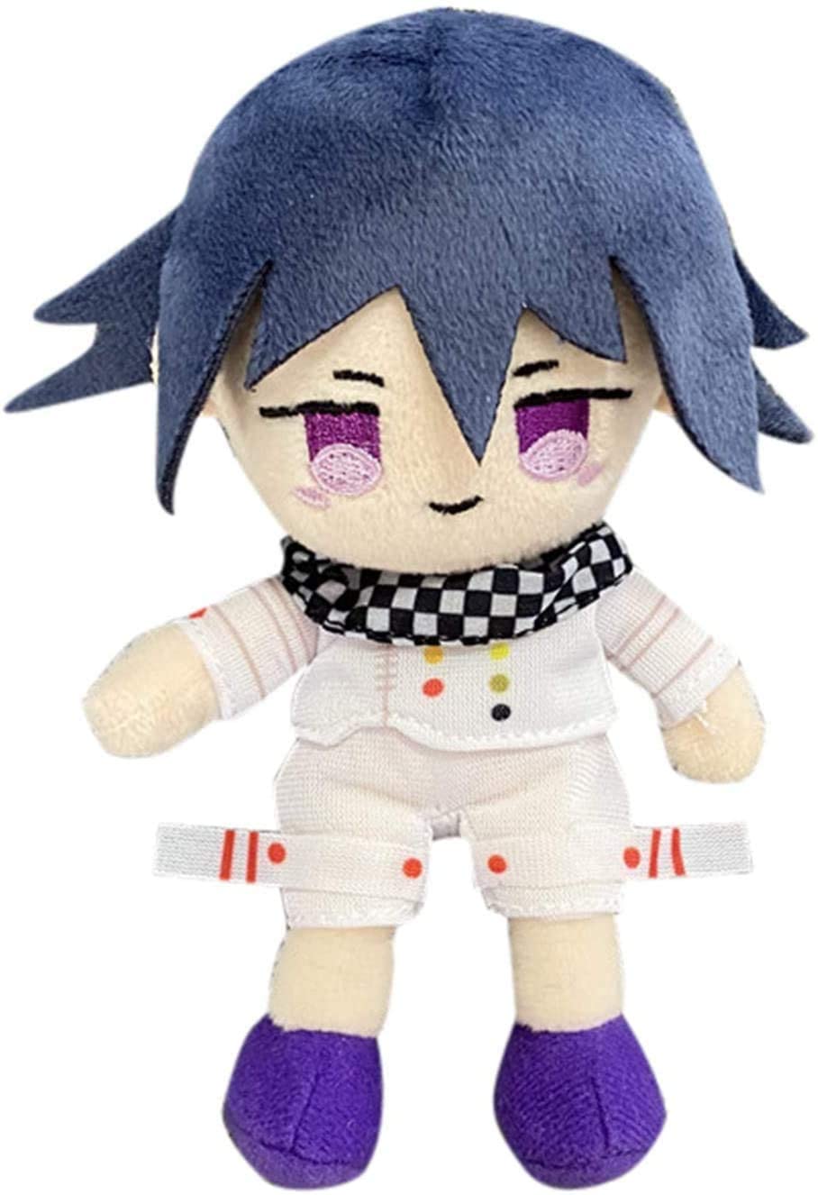 Groydbna Kokichi Ouma Anime Plush Keychain - 6-Inch Soft Stuffed Doll