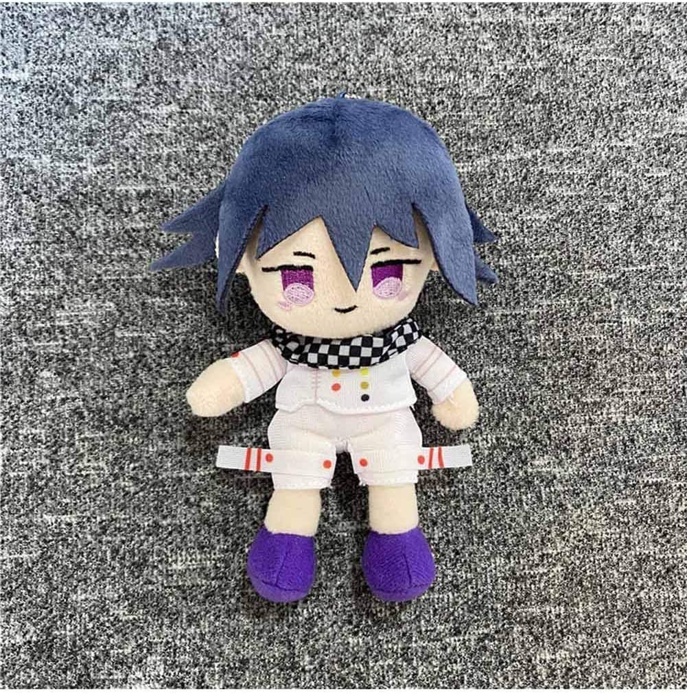 Groydbna Kokichi Ouma Anime Plush Keychain - 6-Inch Soft Stuffed Doll