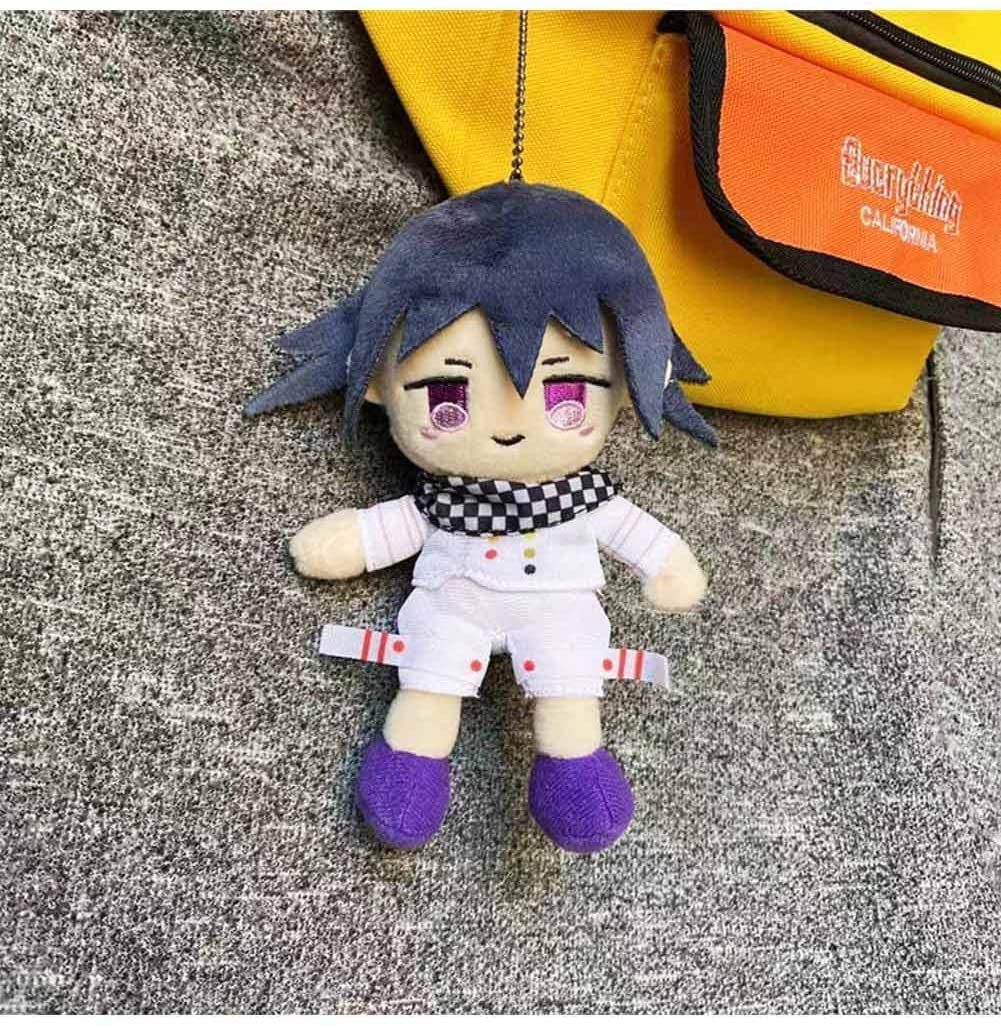 Groydbna Kokichi Ouma Anime Plush Keychain - 6-Inch Soft Stuffed Doll