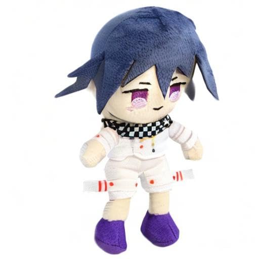 Groydbna Kokichi Ouma Anime Plush Keychain - 6-Inch Soft Stuffed Doll