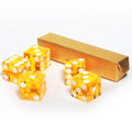 GSE Games & Sports Expert AAA Grade 19mm Pro Vegas Casino Craps Dice Set of 5 – Razor Sharp Edges, Serialized Numbers